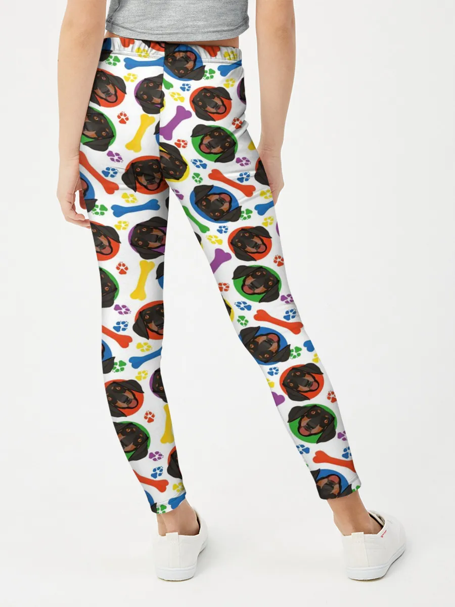 Леггинсы для девочки / Такса