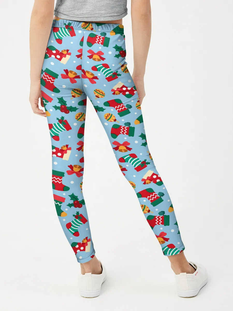 Леггинсы для девочки / Christmas Background