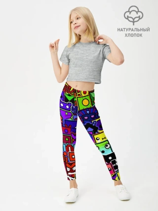 Леггинсы для девочки / GEOMETRY DASH ВСЕ СКИНЫ