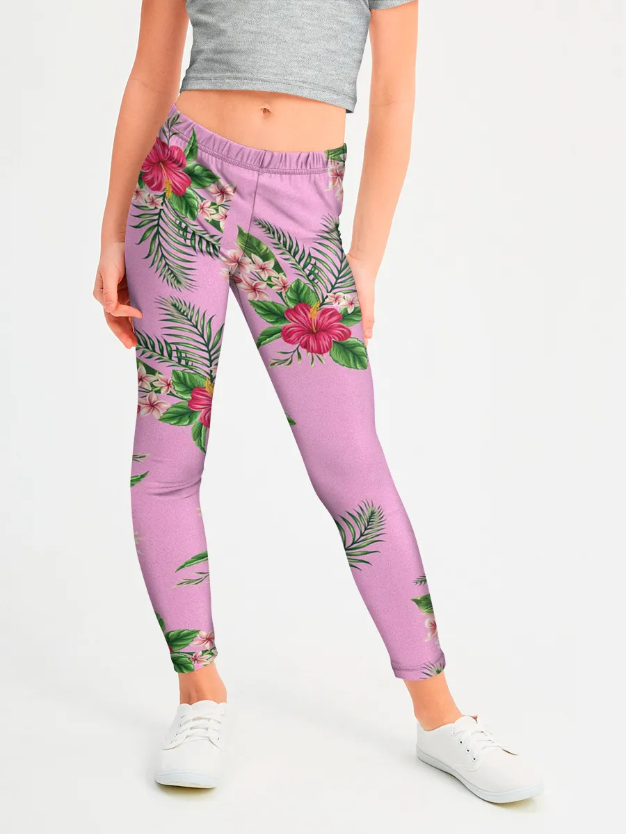 Леггинсы для девочки / Букеты лилий