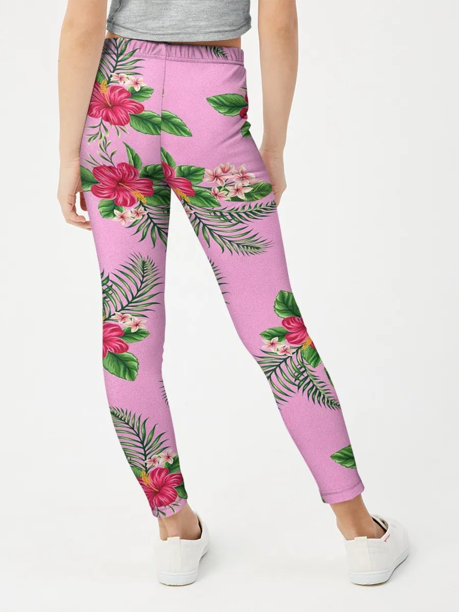 Леггинсы для девочки / Букеты лилий