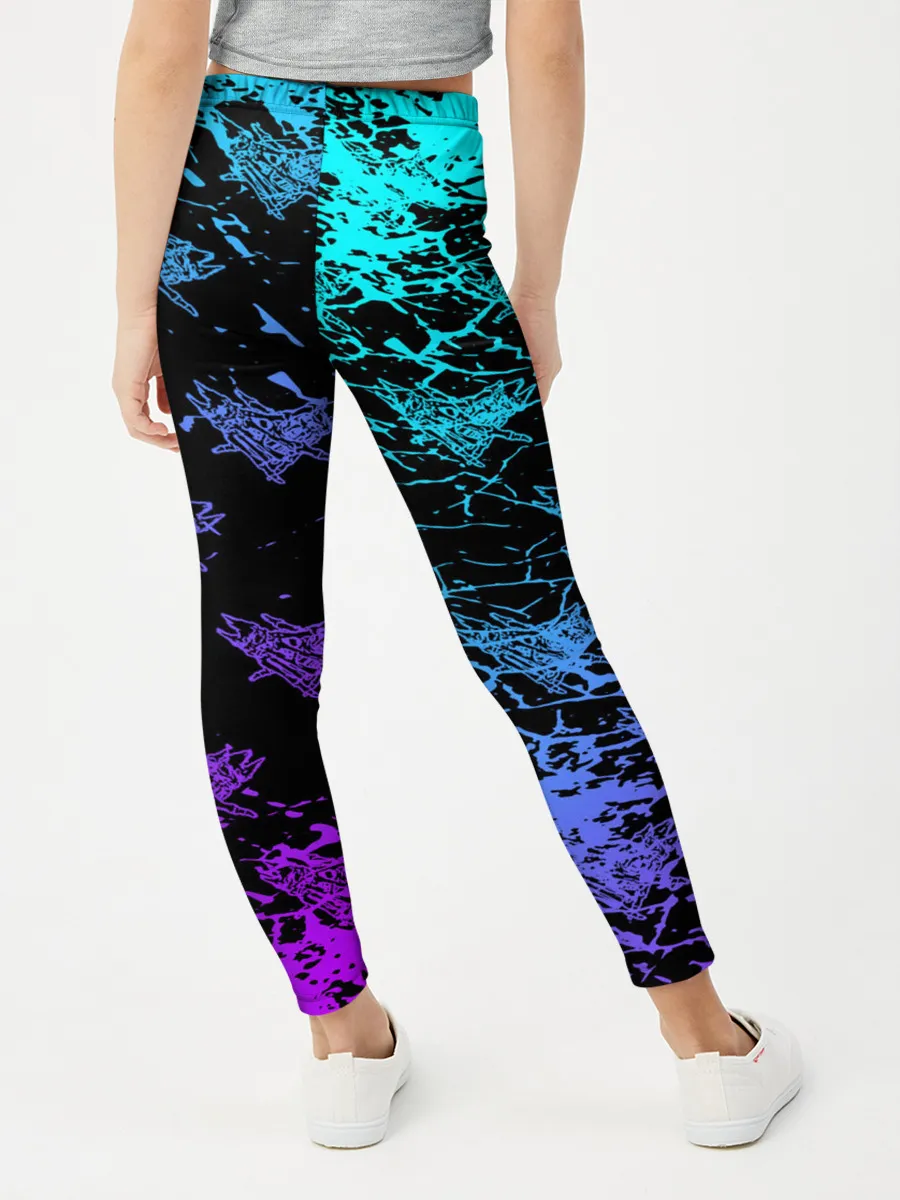 Леггинсы для девочки / Velial Squad | neon