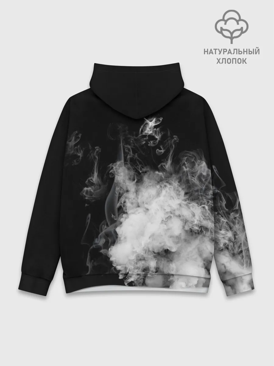 Худи мужской база хлопок / Skull