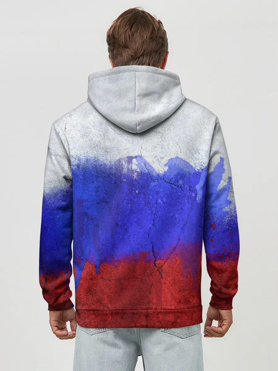 Худи мужской база хлопок / Медведь