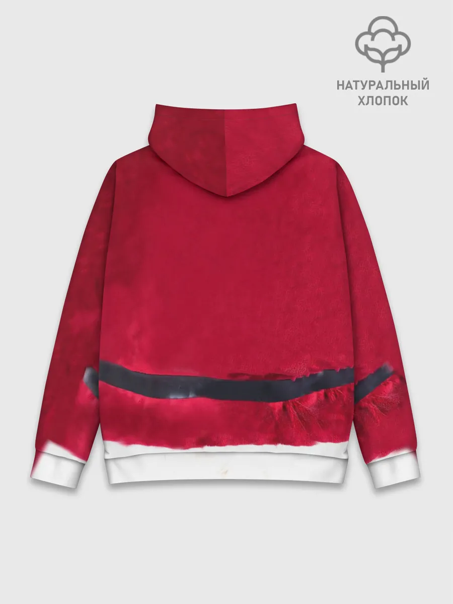 Худи мужской база хлопок / Костюм Деда Мороза