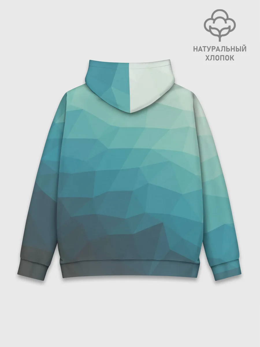 Худи мужской база хлопок / Геометрия