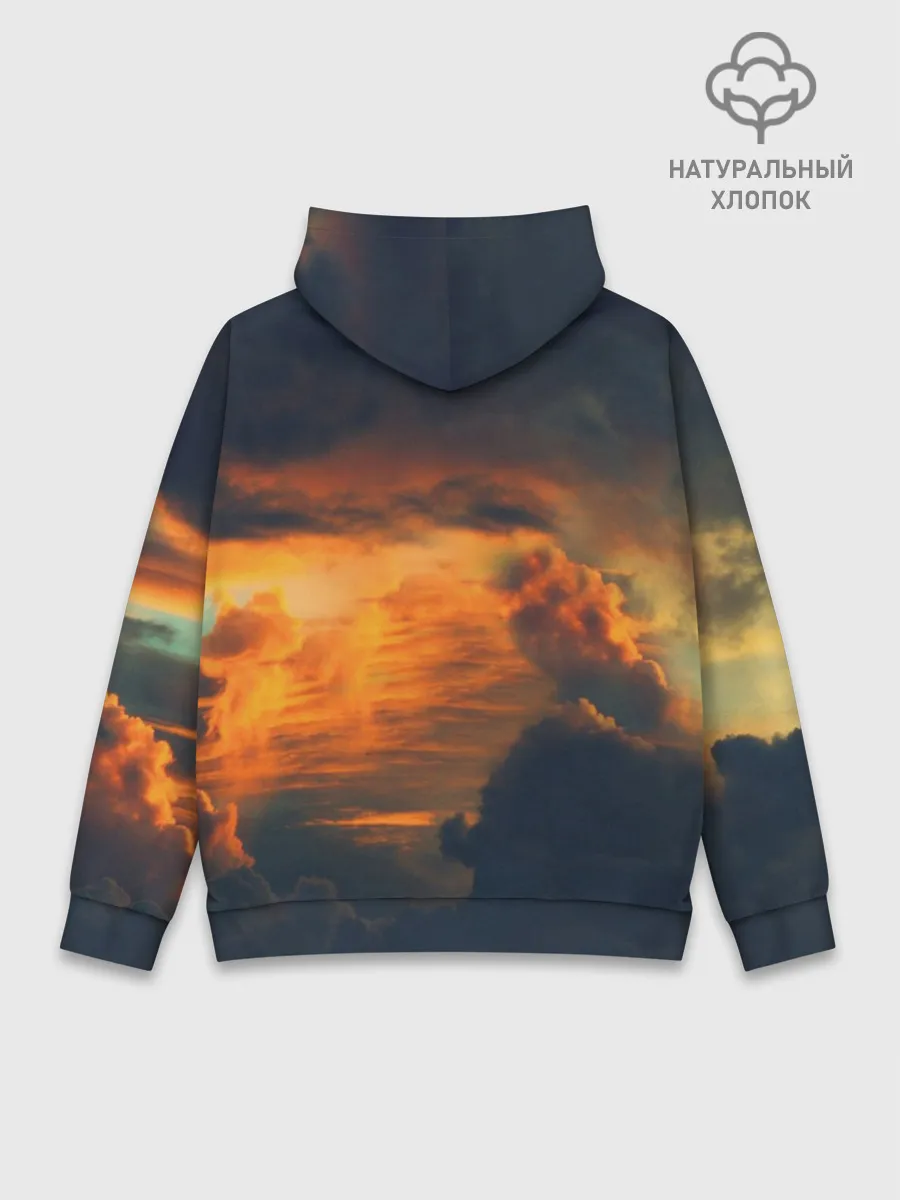 Худи мужской база хлопок / 30 seconds to mars