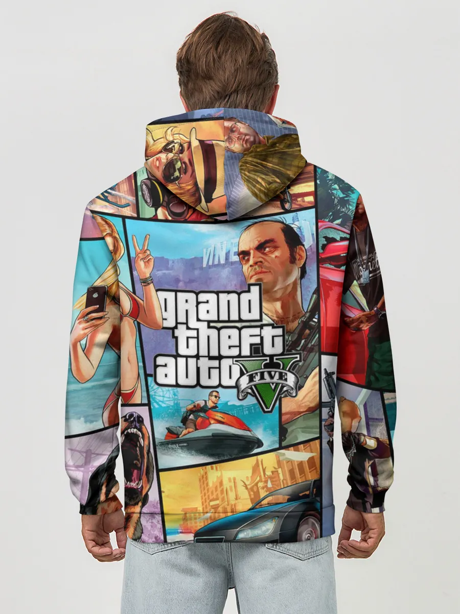 Худи мужской база хлопок / GTA