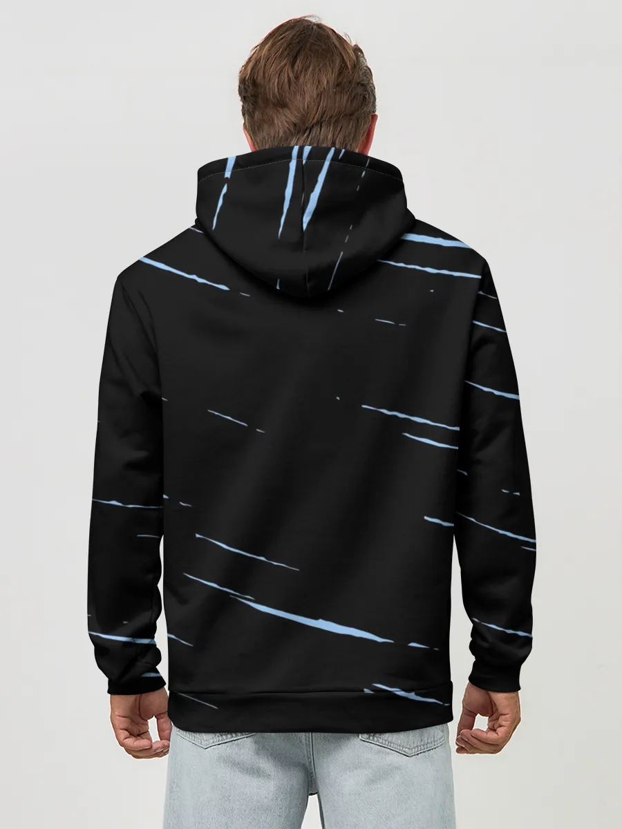 Худи мужской база хлопок / Прекрасный день