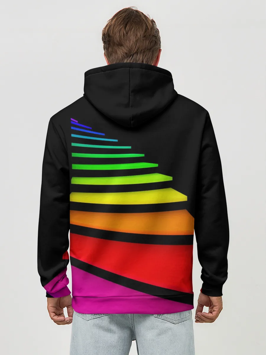 Худи мужской база хлопок / Лестница