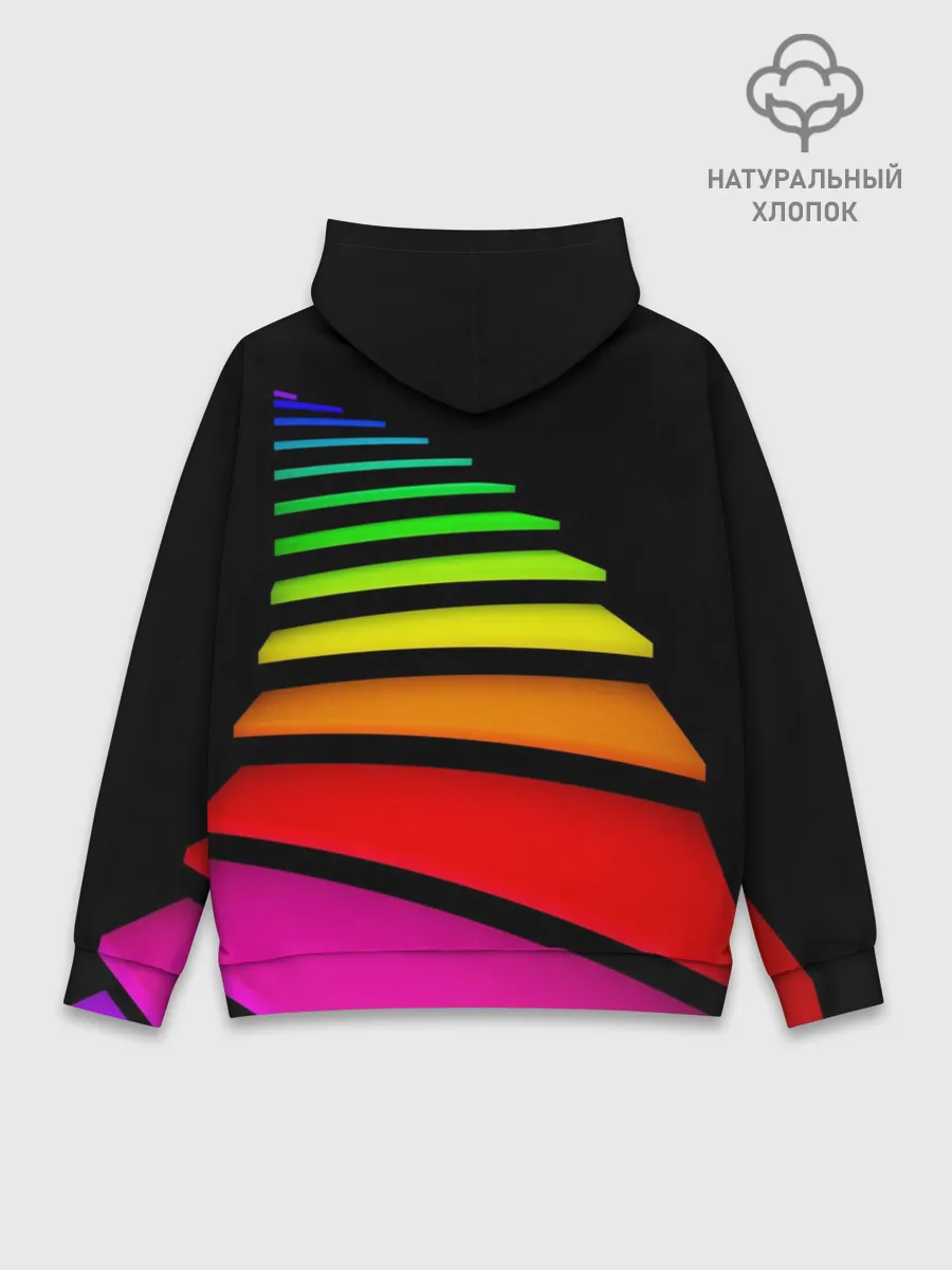 Худи мужской база хлопок / Лестница