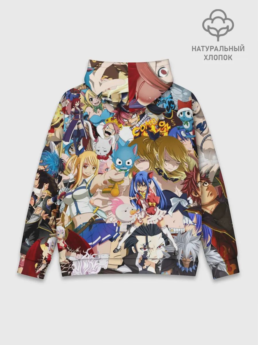 Худи мужской база хлопок / FairyTail