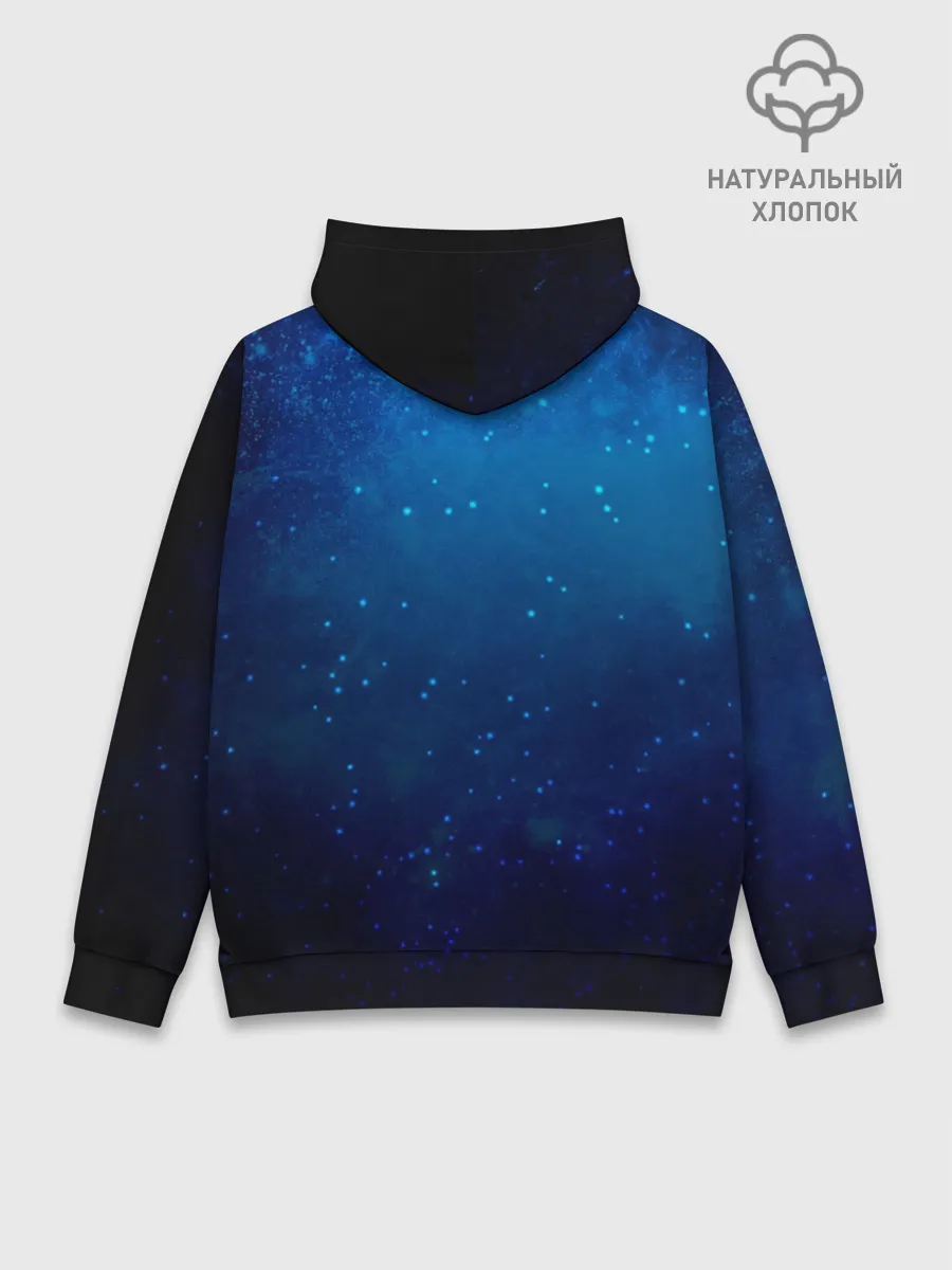 Худи мужской база хлопок / Водолей