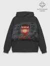 Худи мужской база хлопок / Arsenal. Fly Emirates