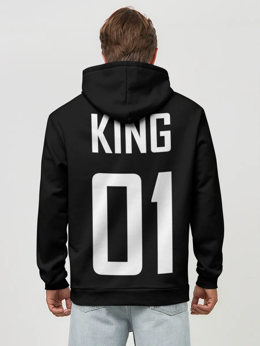 Худи мужской база хлопок / King