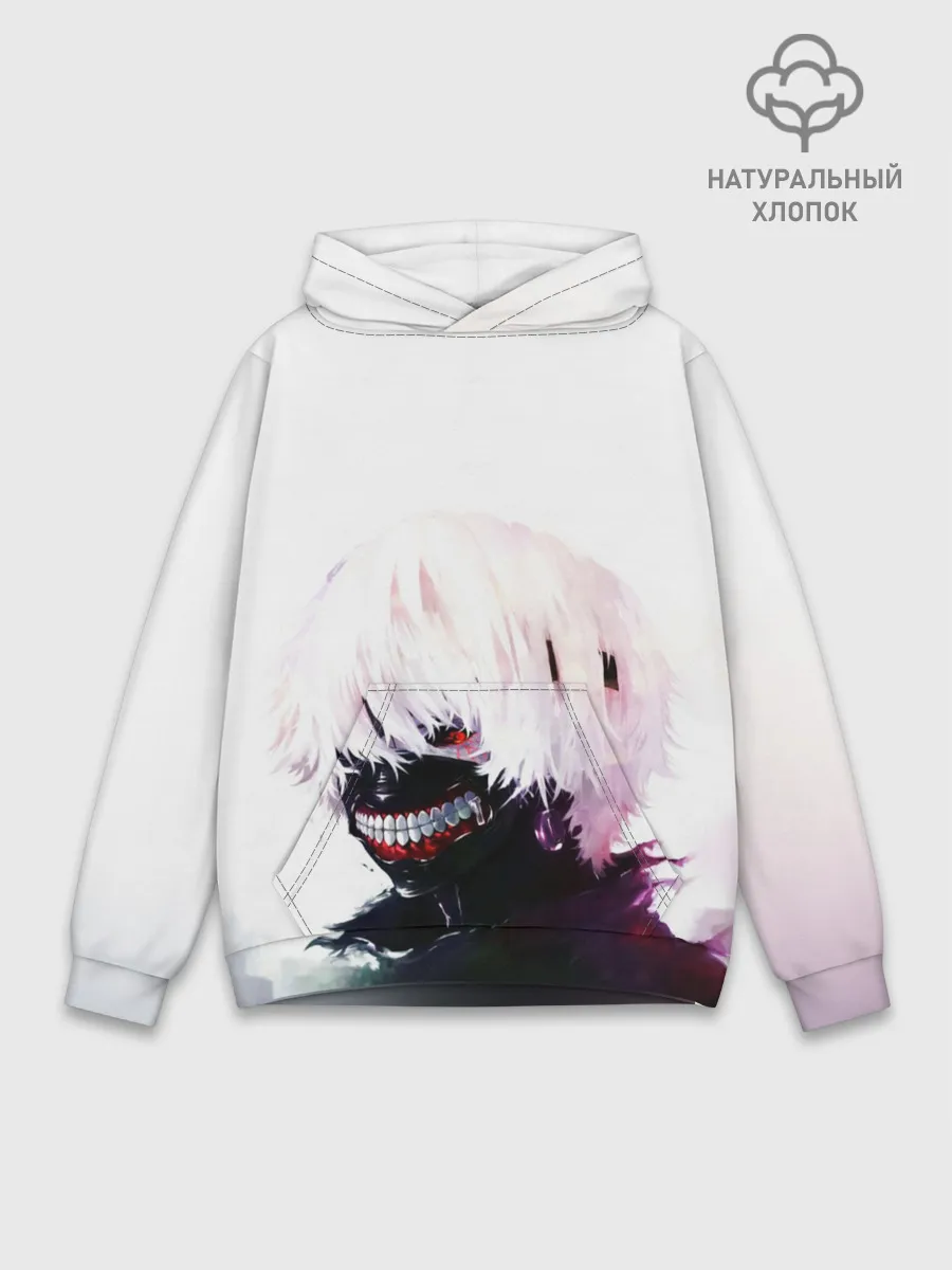 Худи мужской база хлопок / Smile