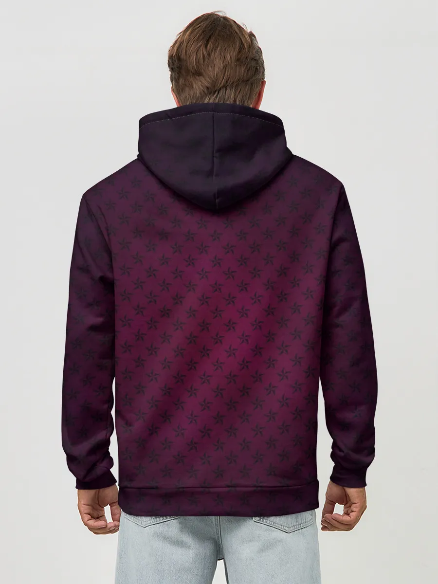 Худи мужской база хлопок / Звёзды