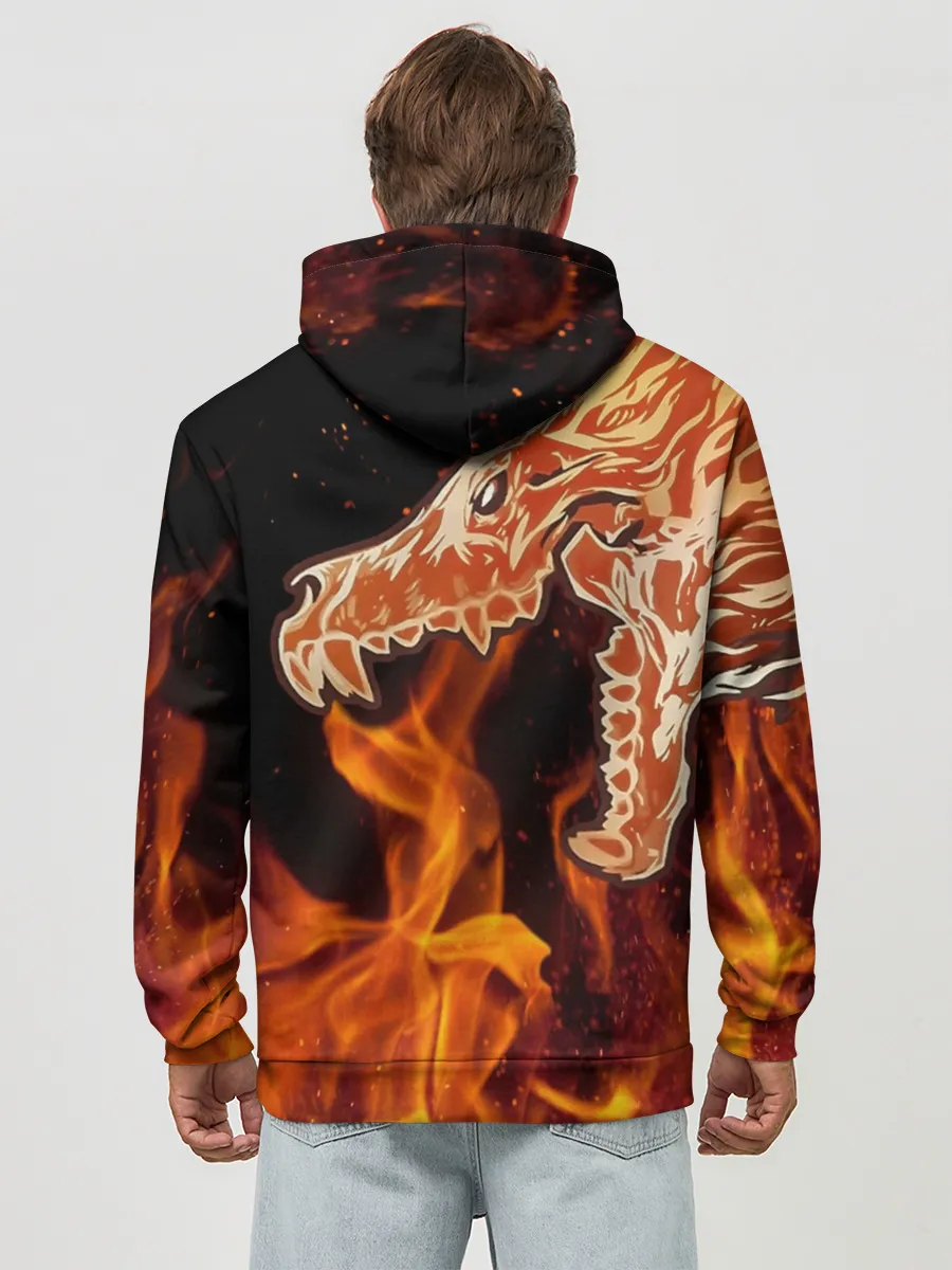 Худи мужской база хлопок / Вой