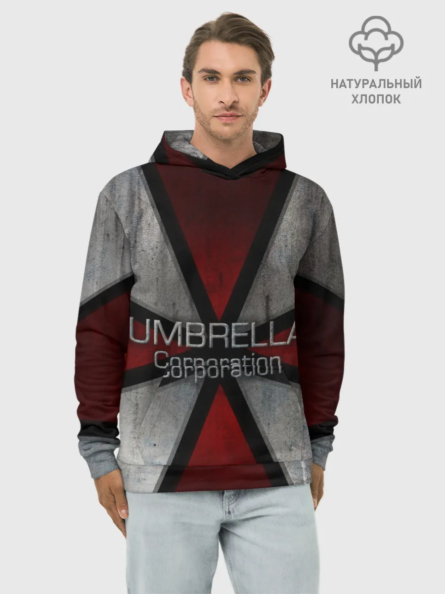 Худи мужской база хлопок / Umbrella corps