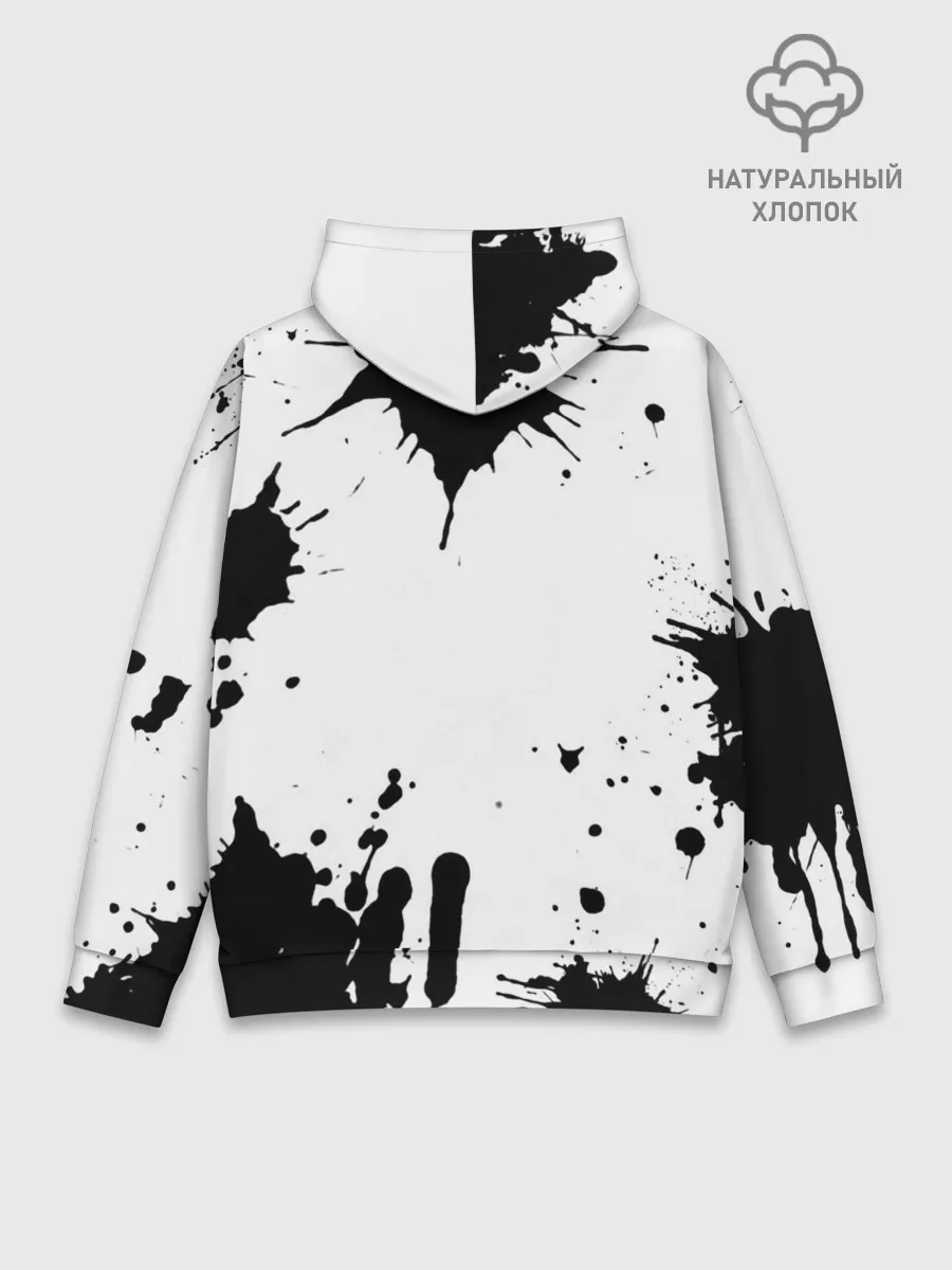 Худи мужской база хлопок / We are the black parade