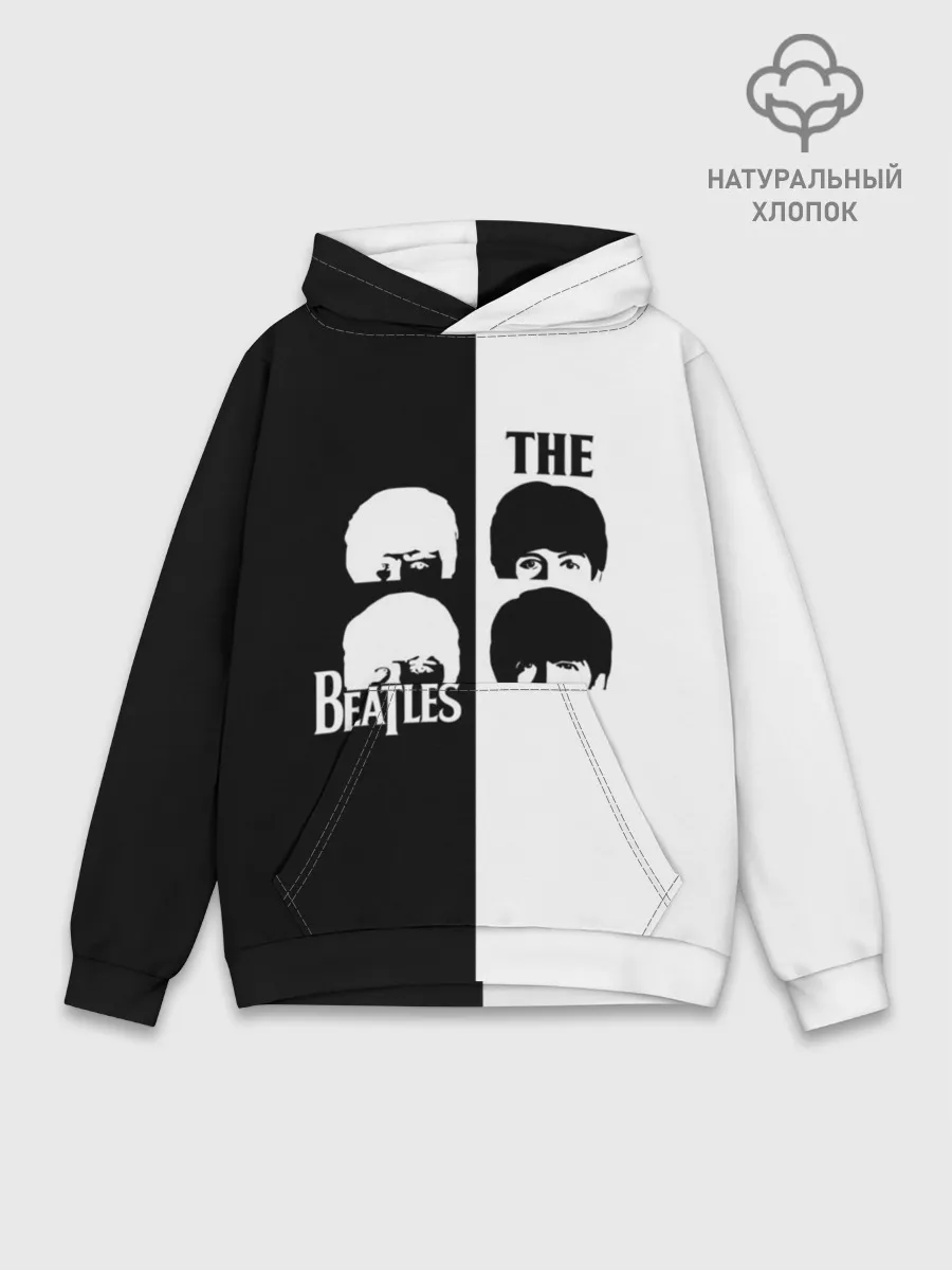 Худи мужской база хлопок / The Beatles