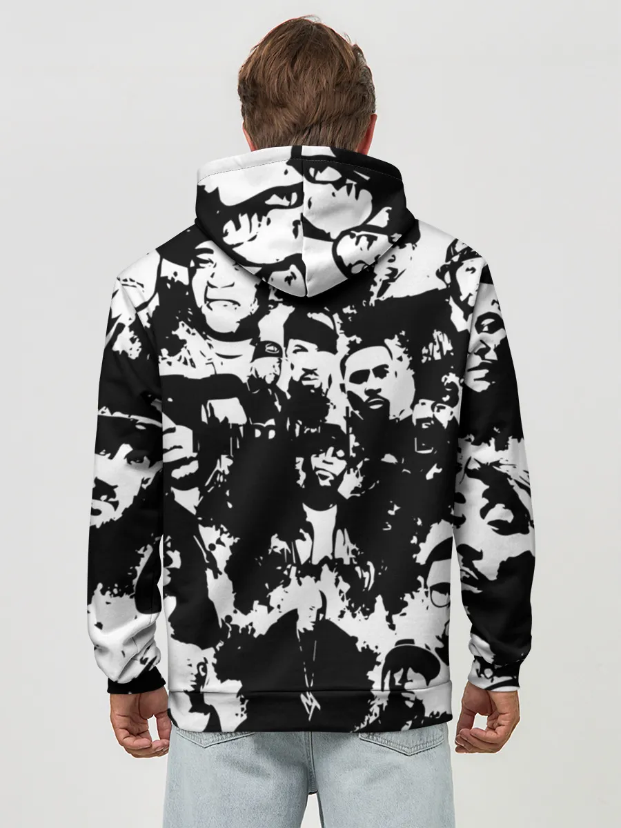 Худи мужской база хлопок / ЛЕГЕНДЫ РЕПА