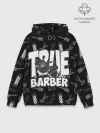 Худи мужской база хлопок / НАСТОЯЩИЙ БАРБЕР TRUE BARBER