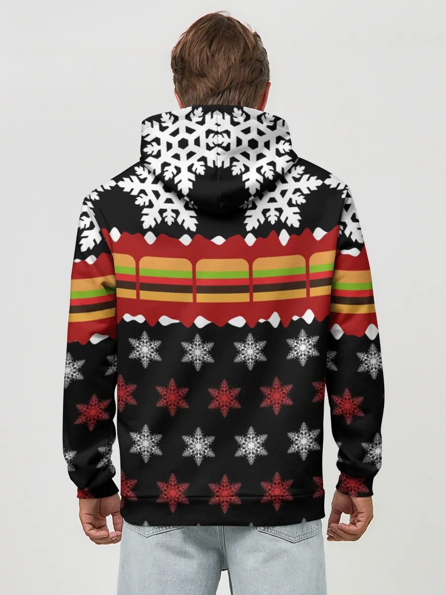 Худи мужской база хлопок / Праздничный Face