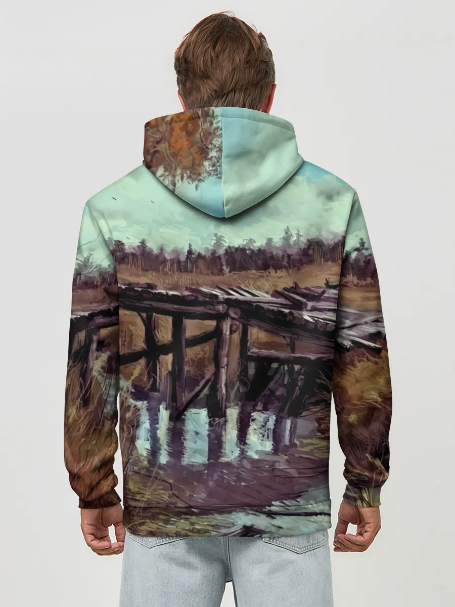 Худи мужской база хлопок / S.T.A.L.K.E.R НИКИТА