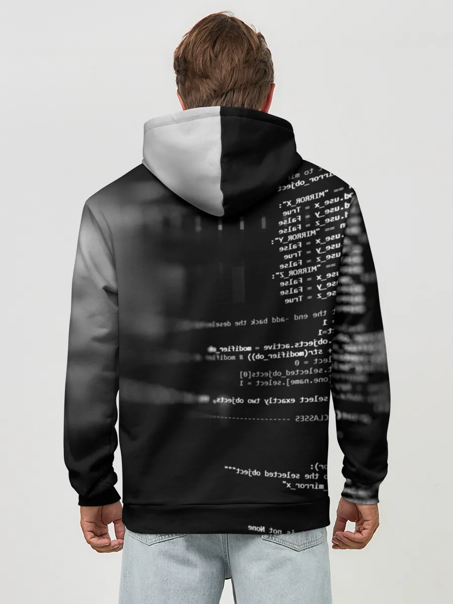 Худи мужской база хлопок / Wath dogs 2 Хакер