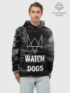 Худи мужской база хлопок / Wath dogs 2 Хакер
