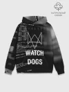 Худи мужской база хлопок / Wath dogs 2 Хакер