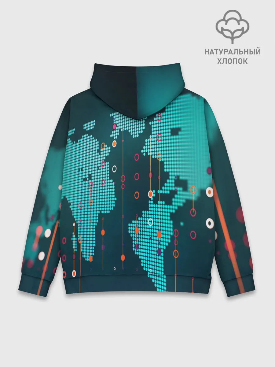 Худи мужской база хлопок / Watch Dogs 2 NETWORK HACK