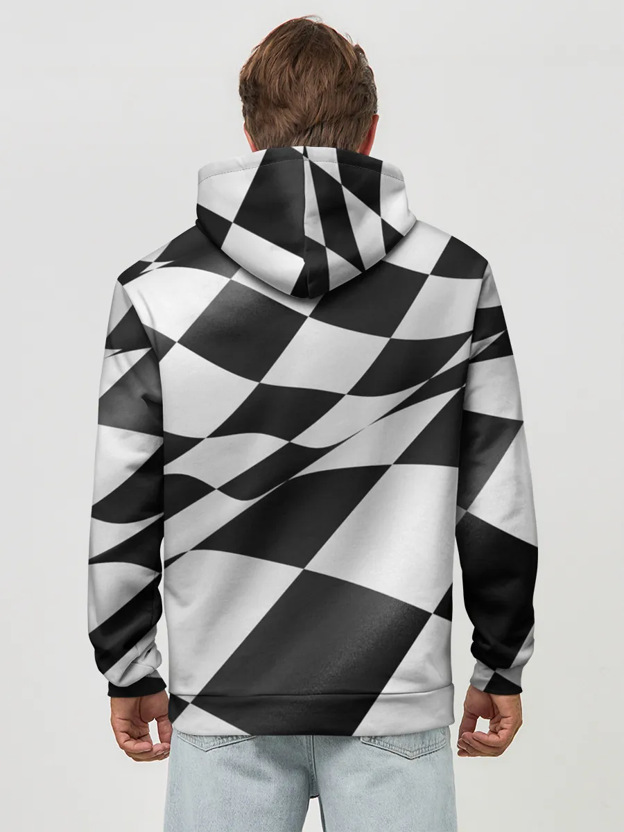 Худи мужской база хлопок / Формула 1