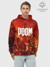 Худи мужской база хлопок / DOOM