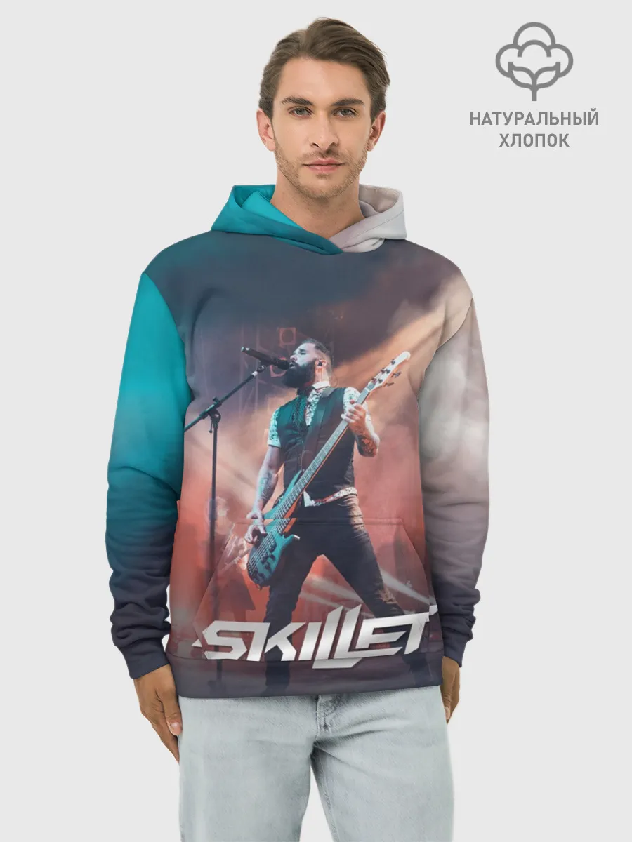 Худи мужской база хлопок / John Cooper