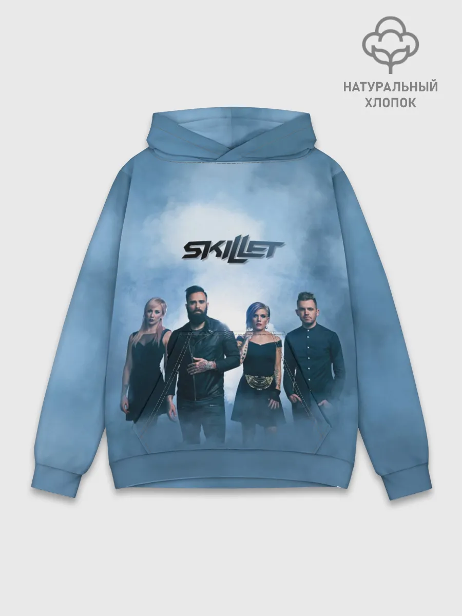 Худи мужской база хлопок / Skillet