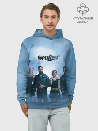 Худи мужской база хлопок / Skillet
