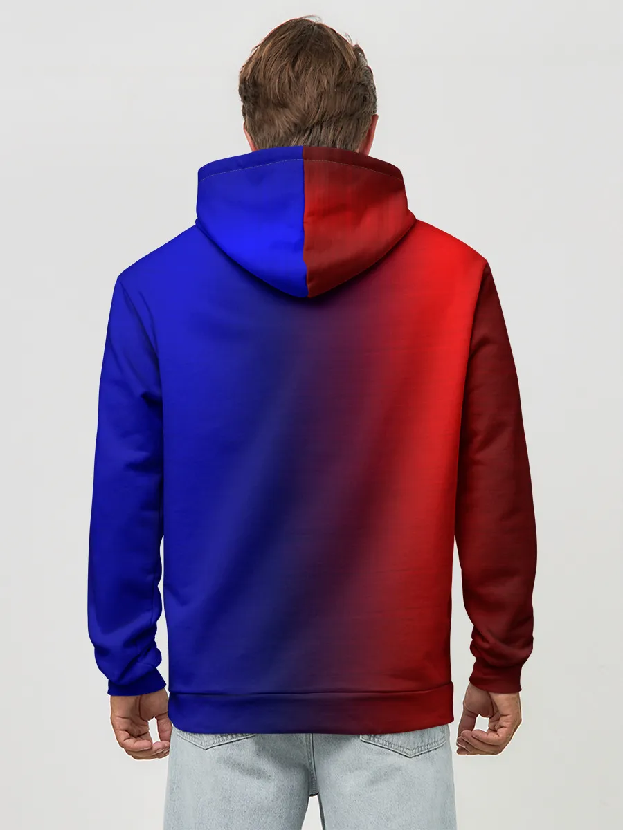 Худи мужской база хлопок / BMW SPORT ABSTRACT