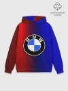 Худи мужской база хлопок / BMW SPORT ABSTRACT