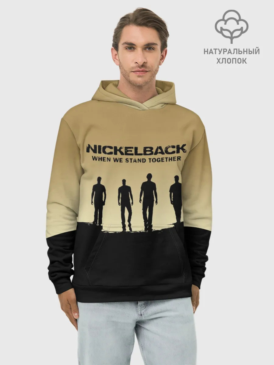 Худи мужской база хлопок / Nickelback
