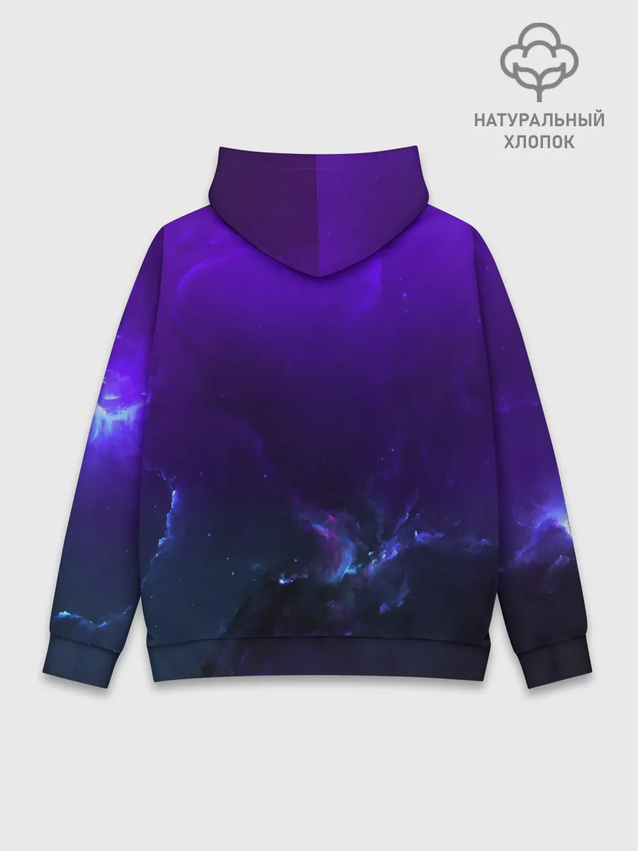 Худи мужской база хлопок / Alan Walker SPACE COLLECTION