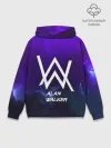 Худи мужской база хлопок / Alan Walker SPACE COLLECTION
