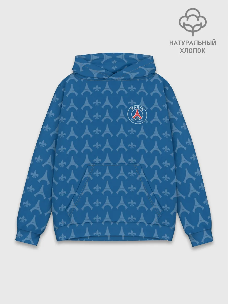 Худи мужской база хлопок / PSG 2018 Original
