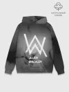 Худи мужской база хлопок / ALAN WALKER