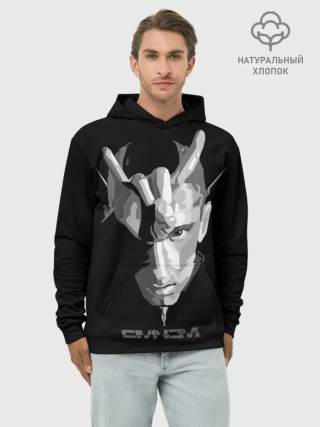 Худи мужской база хлопок / Eminem