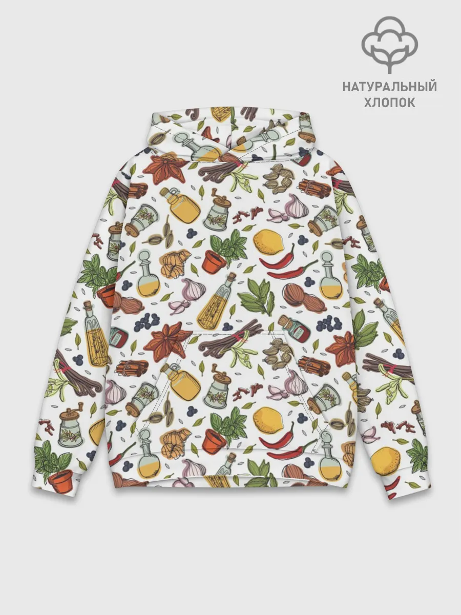 Худи мужской база хлопок / Шеф 2