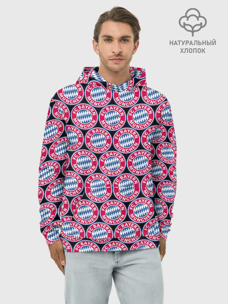 Худи мужской база хлопок / Bayern Munchen