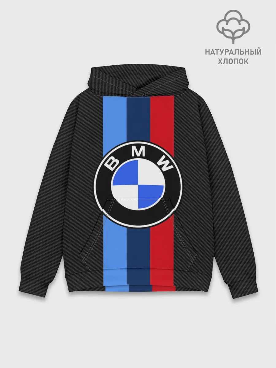 Худи мужской база хлопок / BMW SPORT