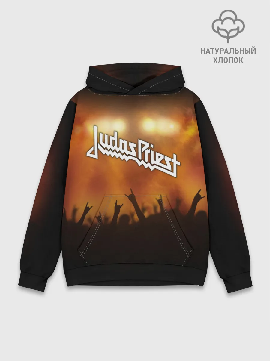 Худи мужской база хлопок / Judas Priest
